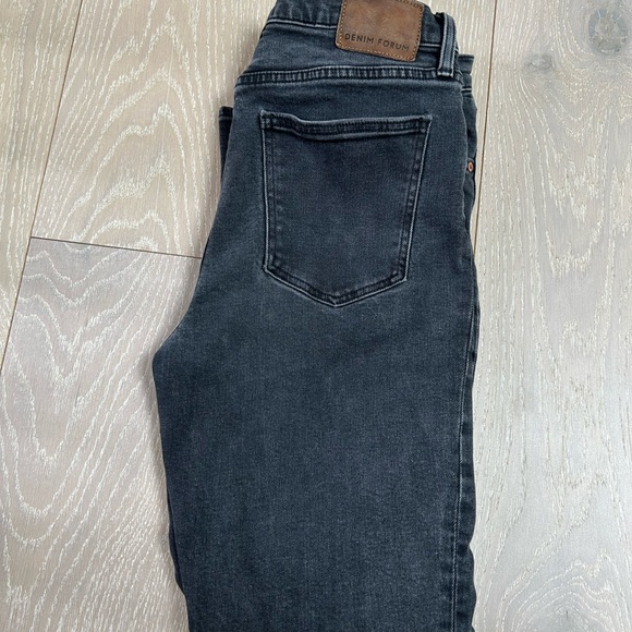 Denim Forum Denim - Denim Forum Arlo 28L (Ankle) Women’s Washed Charcoal High-Rise Jeans